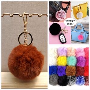 Cute Fashion Faux-Fur Puff Ball